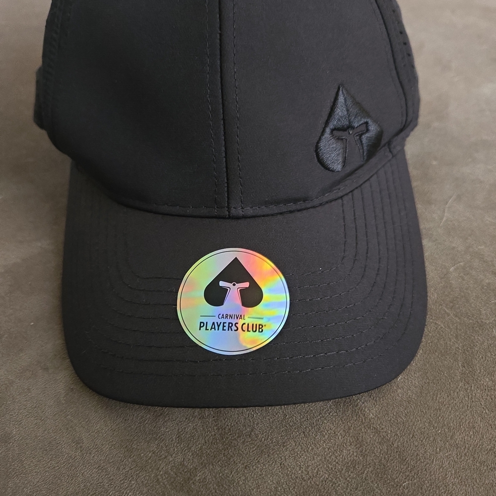 Carnival Players Club Black & Red Snapback Hat
